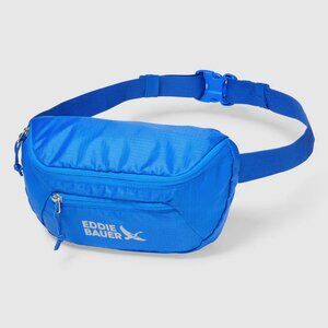 New Eddie Bauer Cobalt Stowaway Packable Waistpack